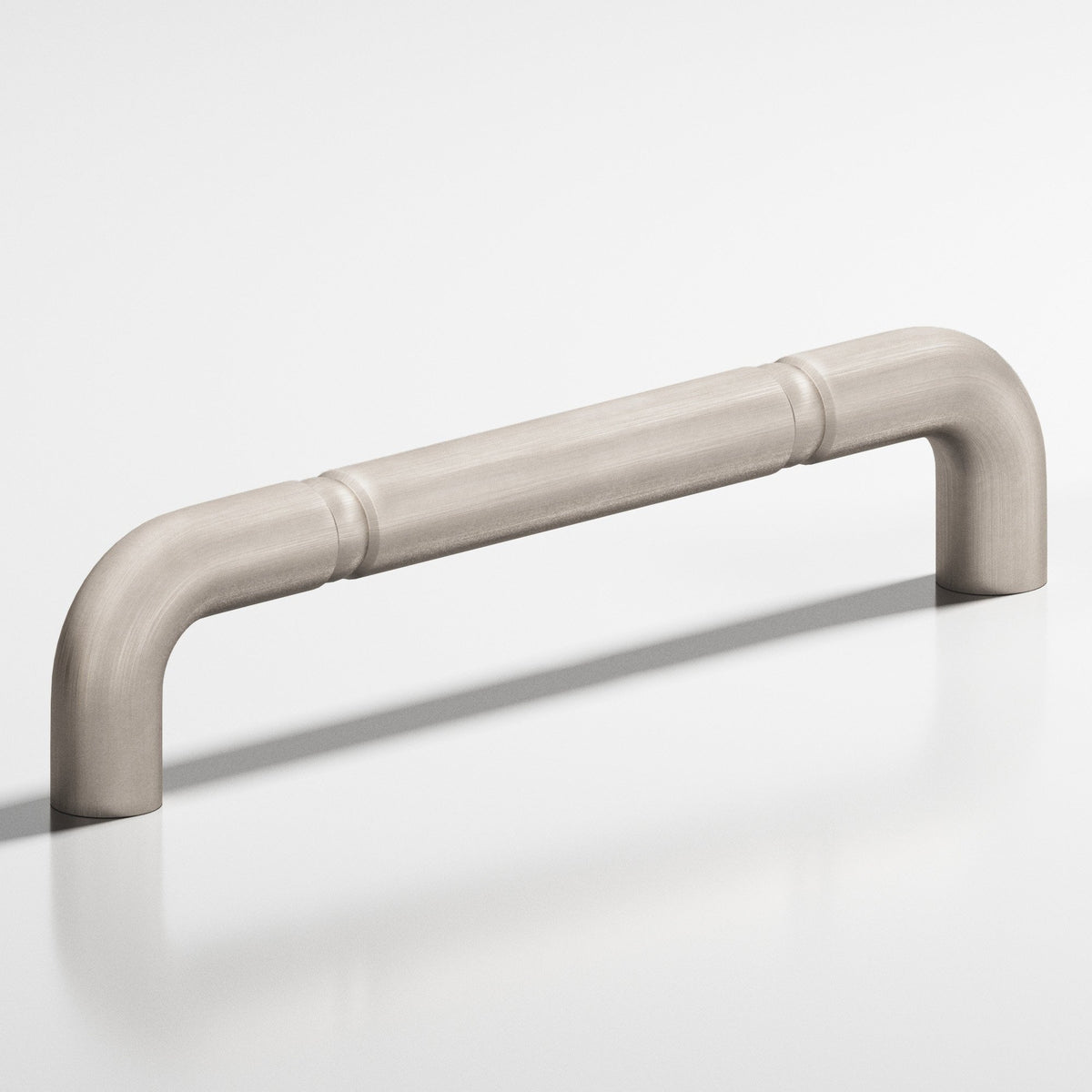 Colonial Bronze 832 Wire Pull with Beads, 1-7/8 in Projection - Matte Satin Nickel