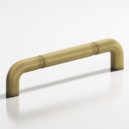 Colonial Bronze 832 Wire Pull with Beads, 1-7/8 in Projection - Matte Antique Satin Brass