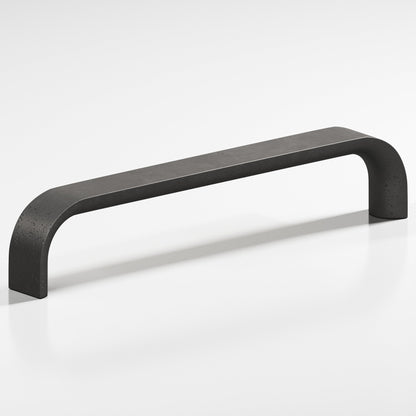 Colonial Bronze 836 Half-Round Wire Pull - Distressed Satin Black