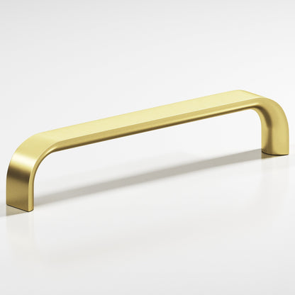 Colonial Bronze 836 Half-Round Wire Pull - Matte Satin Brass