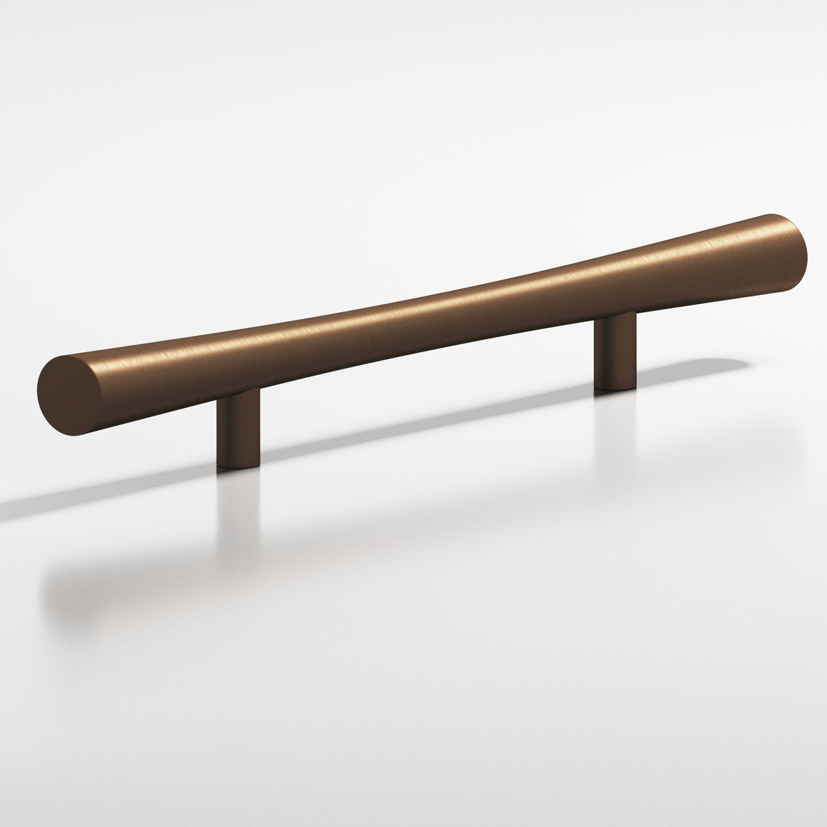 Colonial Bronze 238 Hourglass Pull with Straight Posts, 1 in Diameter - Matte Oil Rubbed Bronze