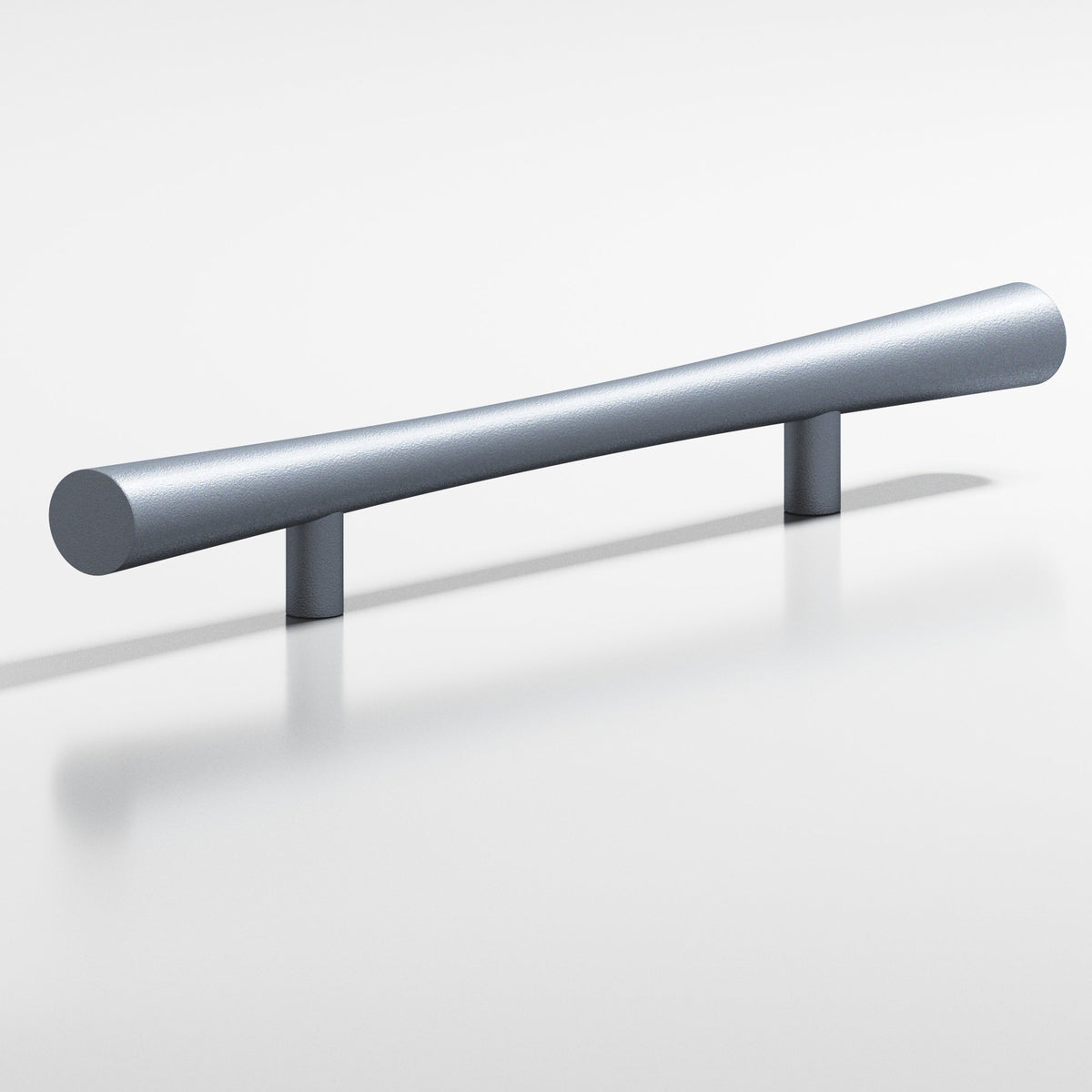 Colonial Bronze 238 Hourglass Pull with Straight Posts, 1 in Diameter - Frost Chrome™