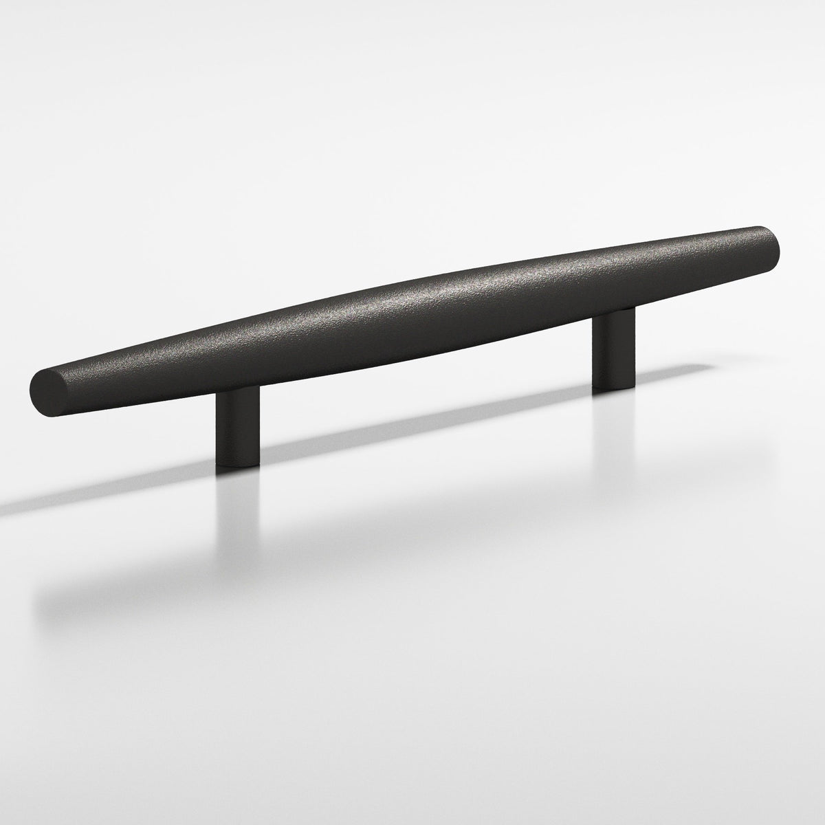 Colonial Bronze 239 Cigar Pull with Straight Posts, 1 in Diameter - Frost Black™