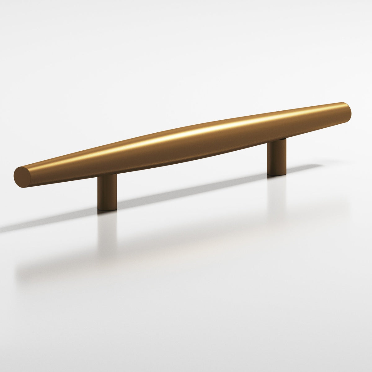 Colonial Bronze 341 Cigar Pull with Straight Posts, 3/4 in Diameter - Matte Light Statuary Bronze