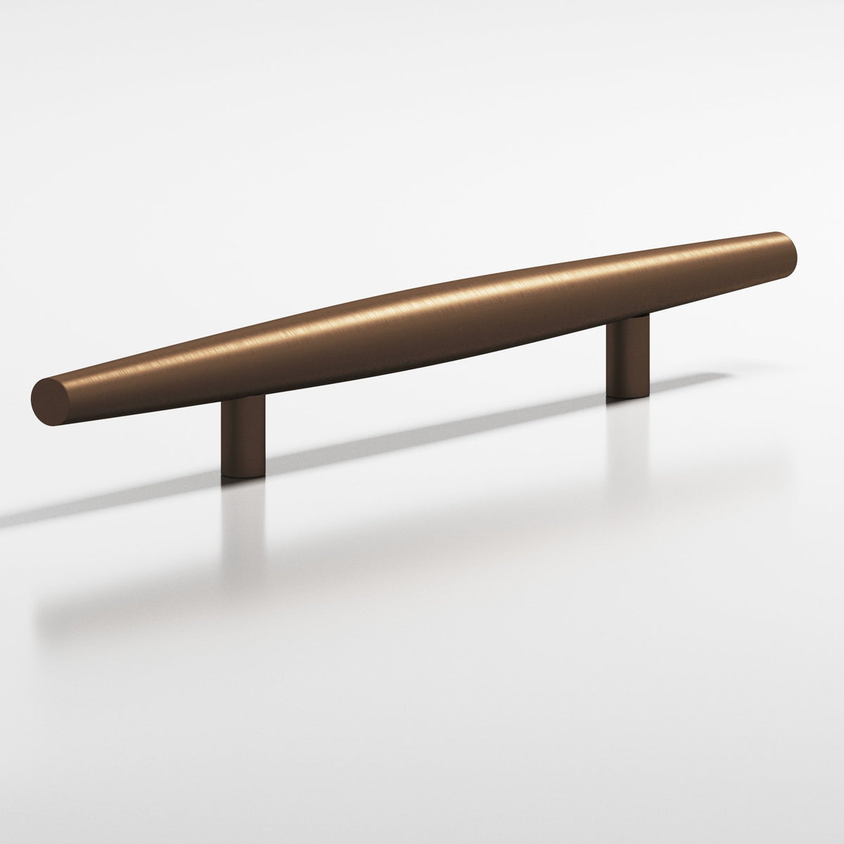 Colonial Bronze 341 Cigar Pull with Straight Posts, 3/4 in Diameter - Matte Oil Rubbed Bronze