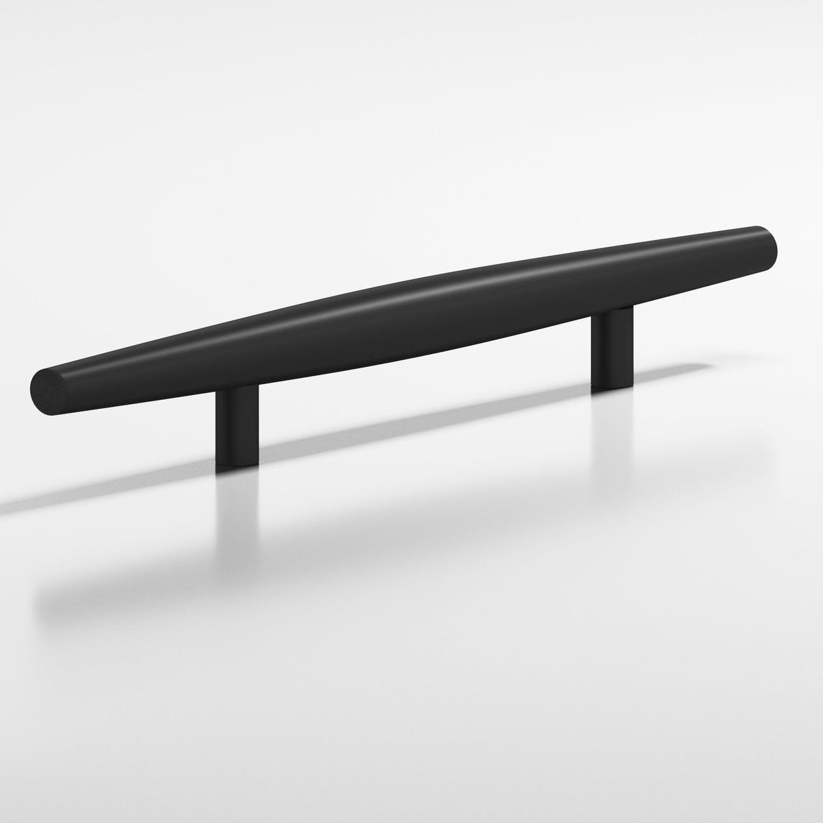 Colonial Bronze 341 Cigar Pull with Straight Posts, 3/4 in Diameter - Matte Graphite