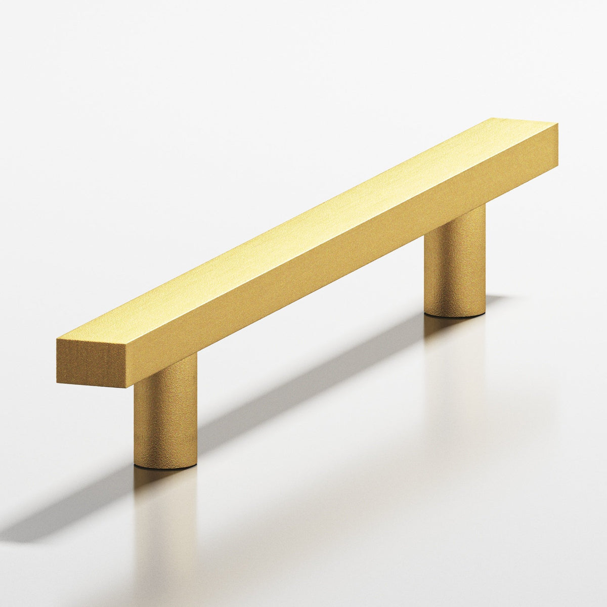 Colonial Bronze 508 Rectangular Pull with Straight Posts, 3/4 x 3/8 in Cross Section - Frost Brass™