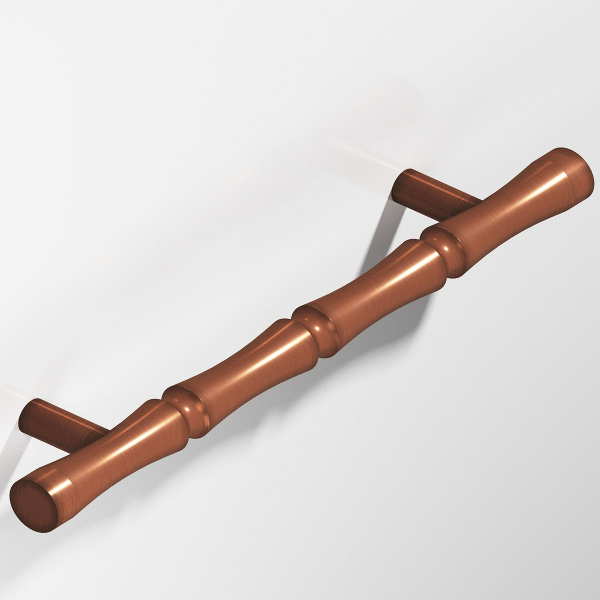 Colonial Bronze 260 Bamboo Pull with Straight Posts - Matte Antique Copper