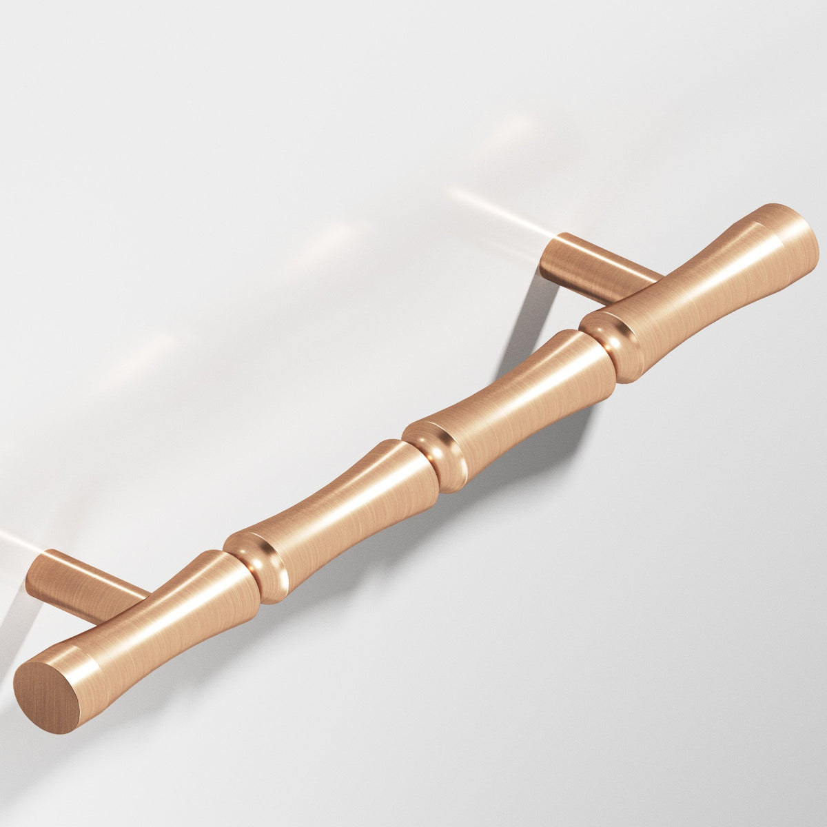 Colonial Bronze 260 Bamboo Pull with Straight Posts - Satin Bronze
