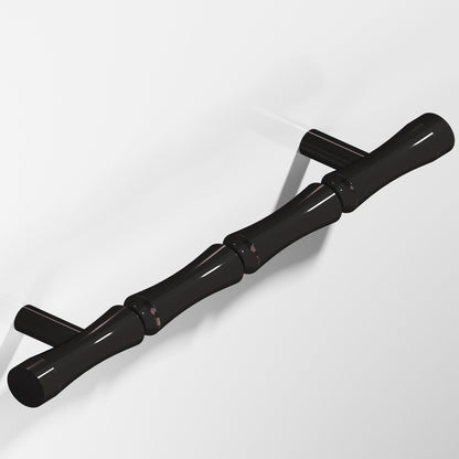 Colonial Bronze 262 Bamboo Pull with Straight Posts - Satin Black