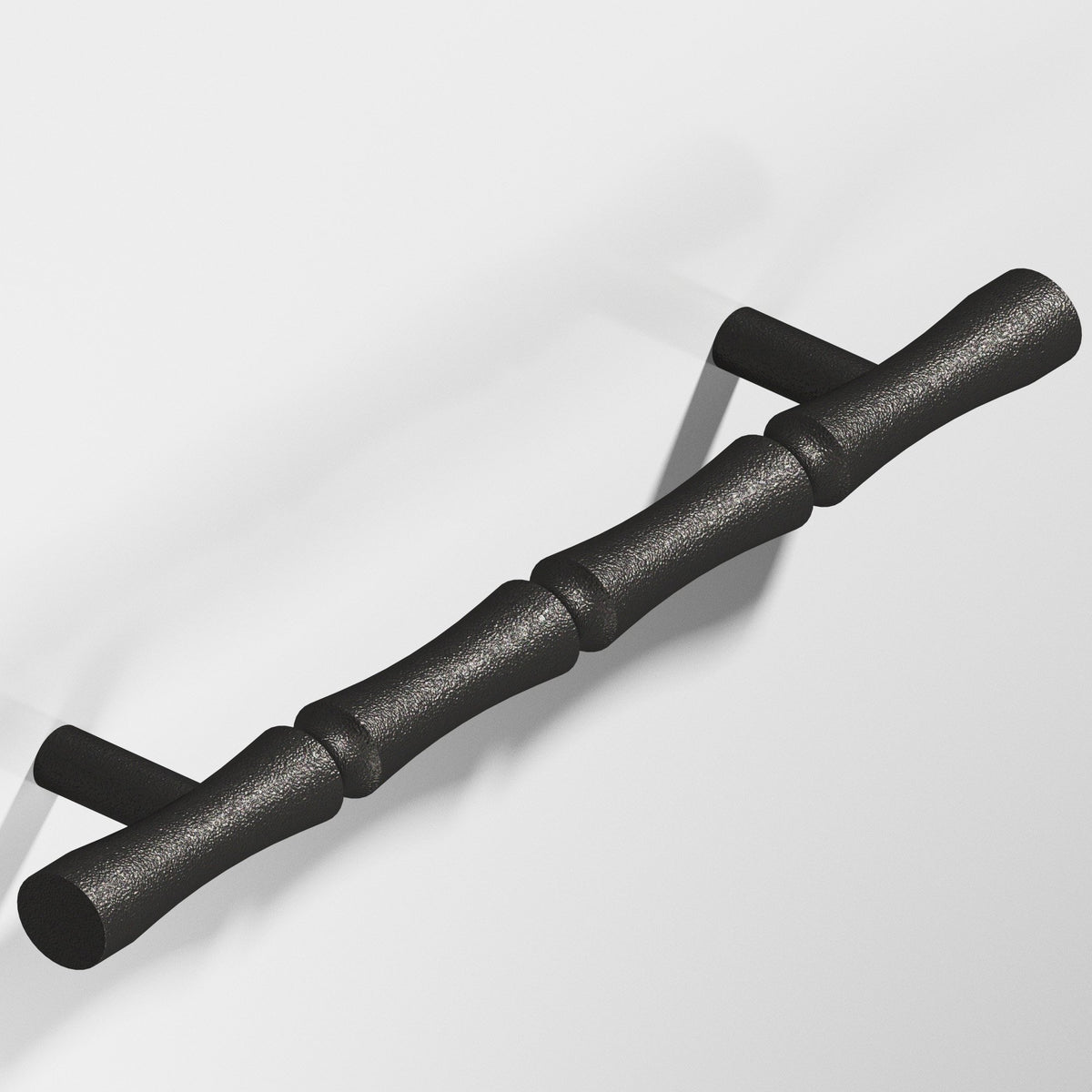 Colonial Bronze 262 Bamboo Pull with Straight Posts - Frost Black™