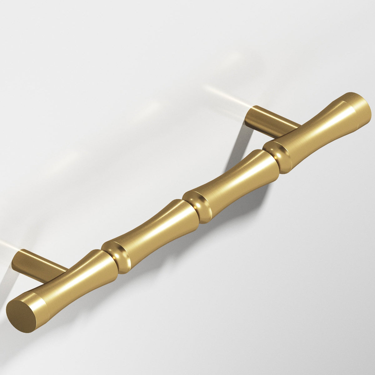 Colonial Bronze 260 Bamboo Pull with Straight Posts