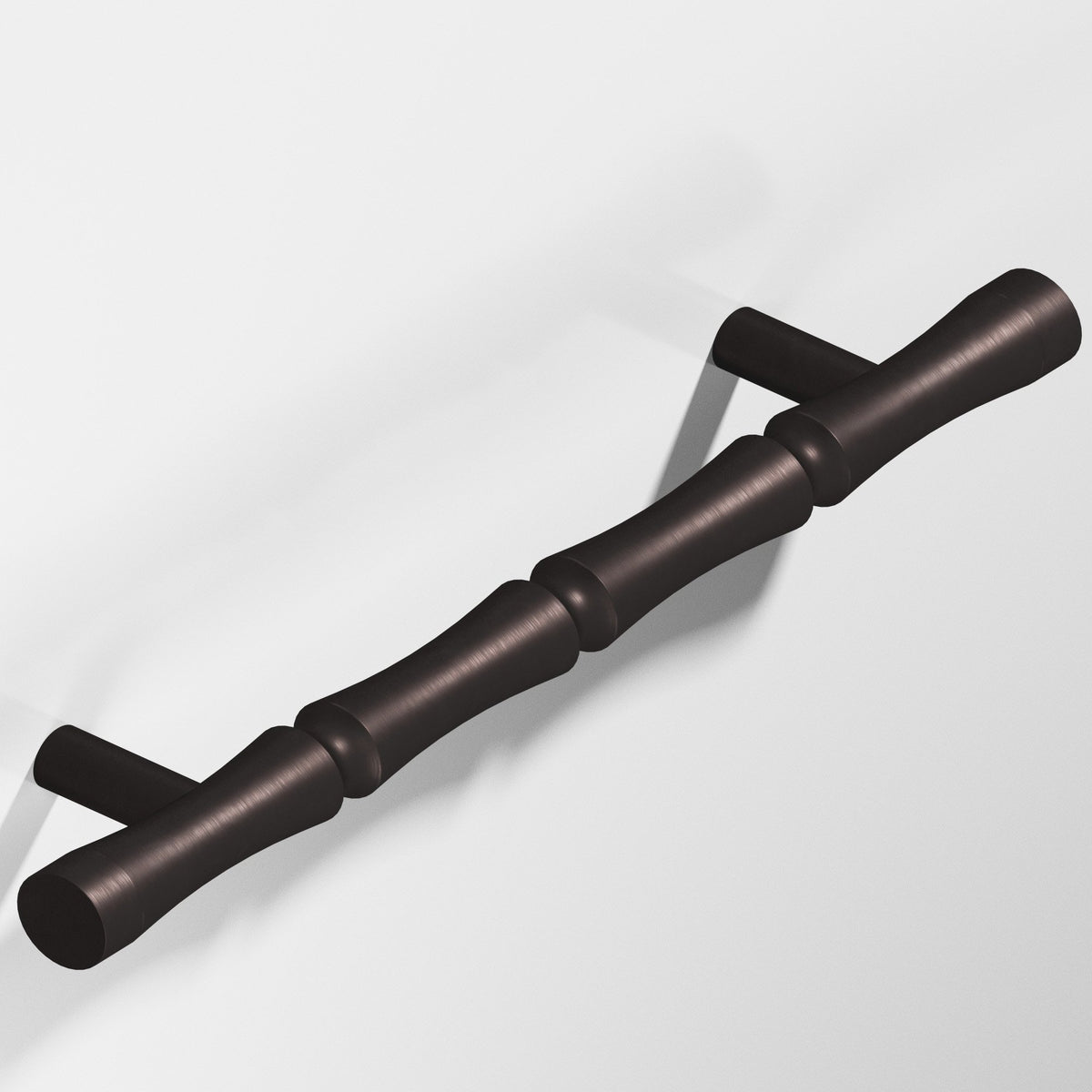Colonial Bronze 262 Bamboo Pull with Straight Posts - Matte Dark Statuary Bronze