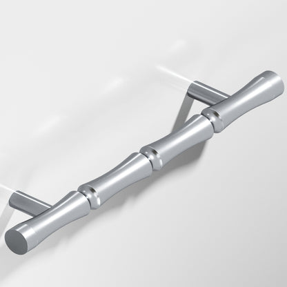 Colonial Bronze 262 Bamboo Pull with Straight Posts - Satin Chrome