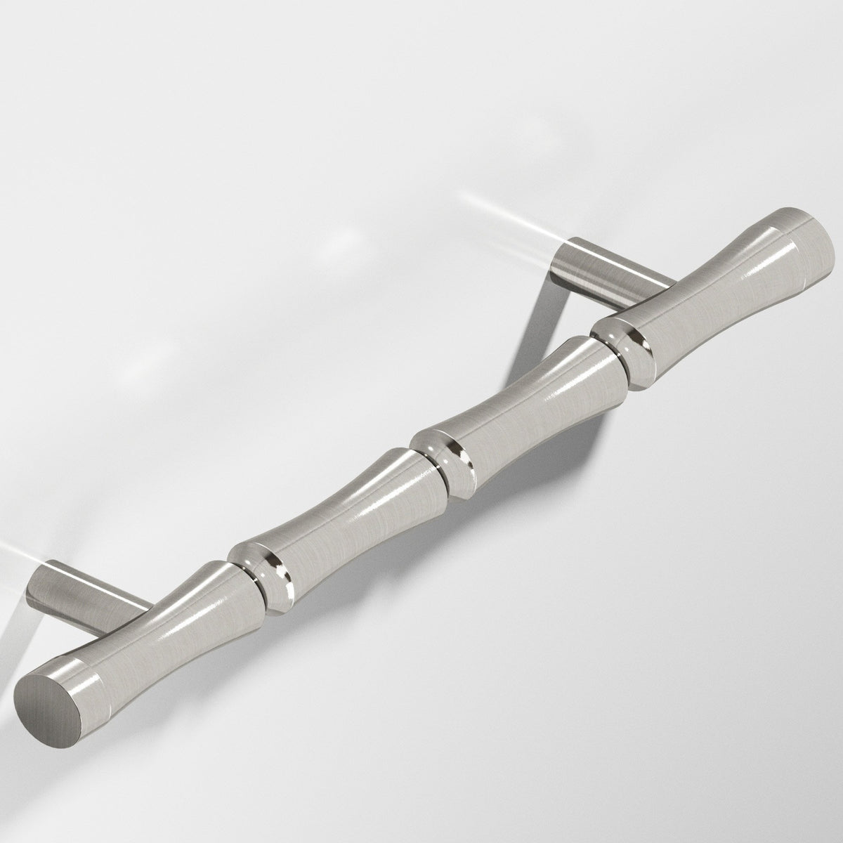 Colonial Bronze 262 Bamboo Pull with Straight Posts - Nickel Stainless