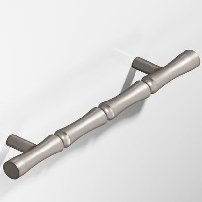 Colonial Bronze 262 Bamboo Pull with Straight Posts - Pewter
