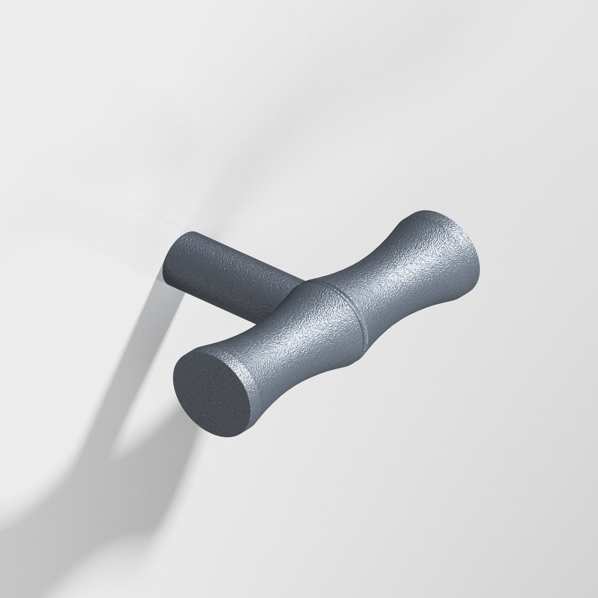 Colonial Bronze 263 Bamboo T-Knob with Straight Post, 1-3/4 in - Frost Chrome™