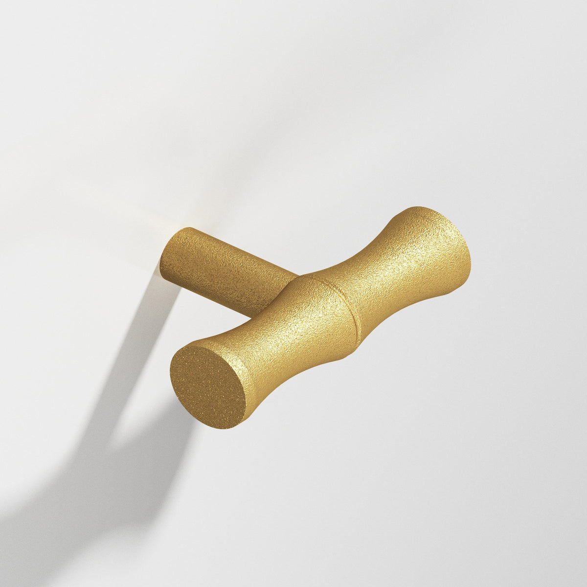 Colonial Bronze 263 Bamboo T-Knob with Straight Post, 1-3/4 in - Frost Brass™