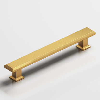 Colonial Bronze 274 Square Beveled Pull with Flared Square Posts - Frost Brass™