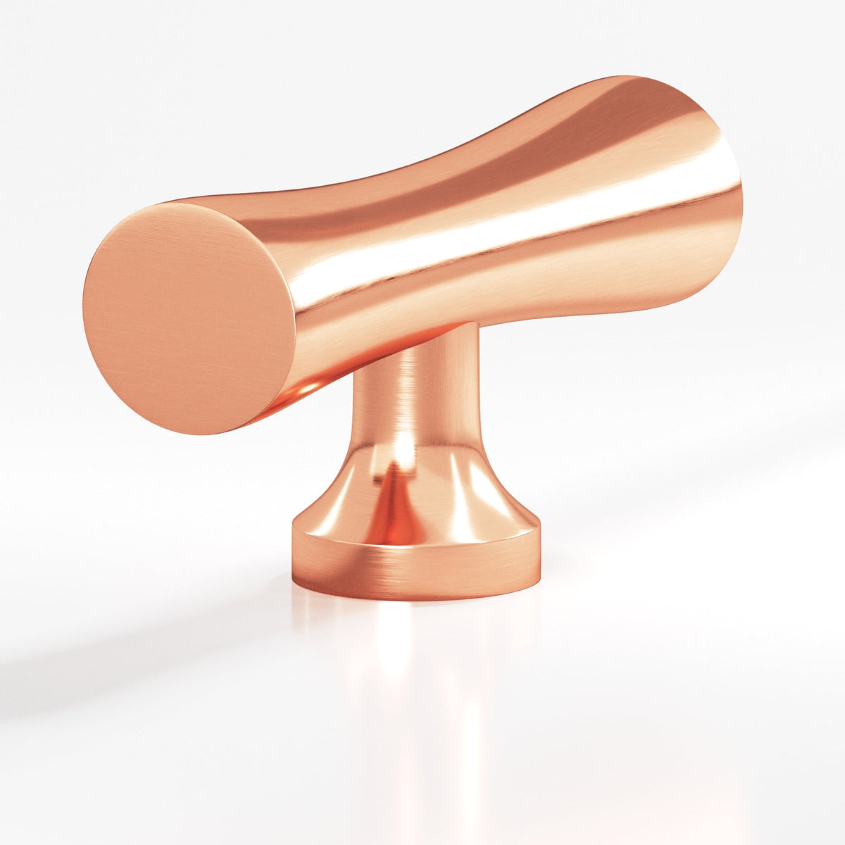 Colonial Bronze 290 Hourglass T-Knob, 2 in - Satin Copper