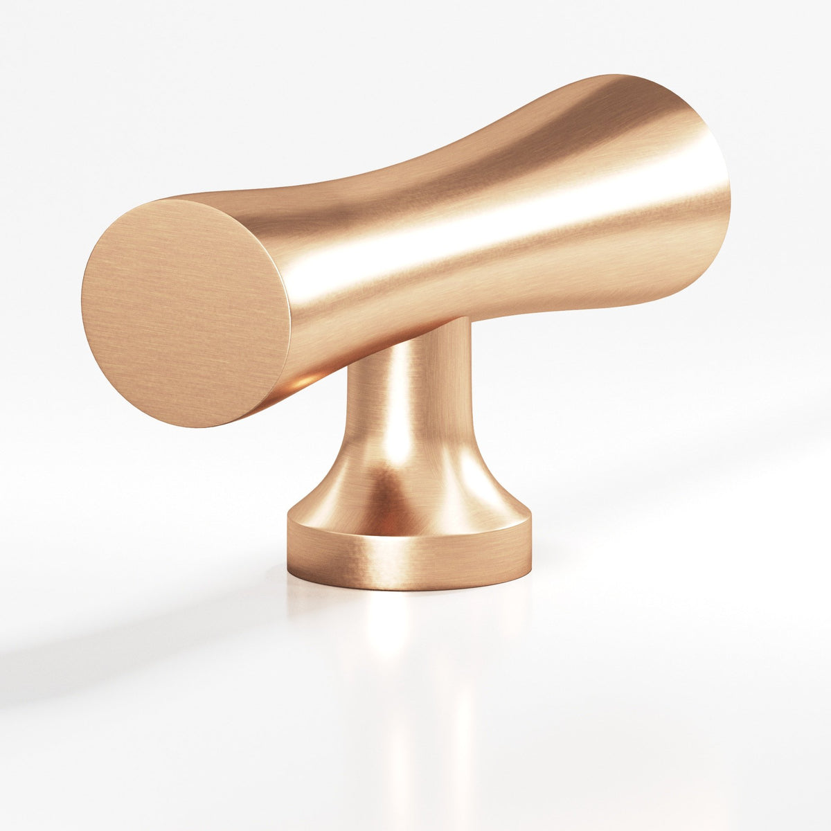 Colonial Bronze 290 Hourglass T-Knob, 2 in - Satin Bronze