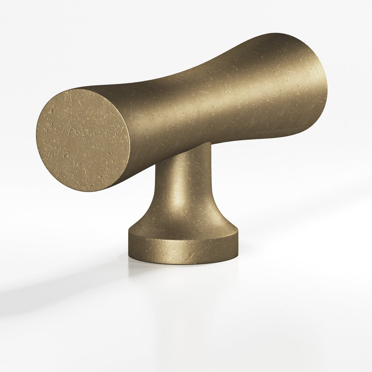 Colonial Bronze 290 Hourglass T-Knob, 2 in - Distressed Oil Rubbed Bronze