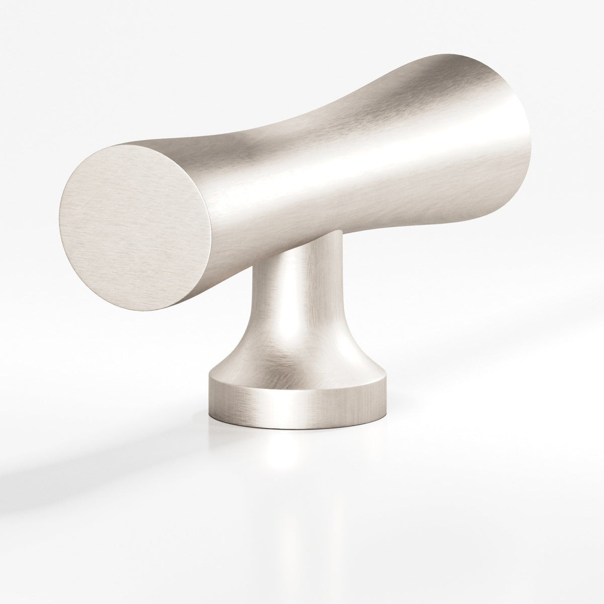 Colonial Bronze 290 Hourglass T-Knob, 2 in - Matte Satin Nickel