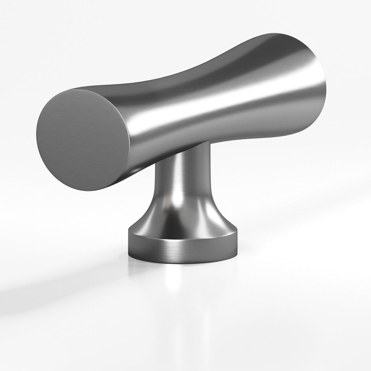 Colonial Bronze 290 Hourglass T-Knob, 2 in - Graphite