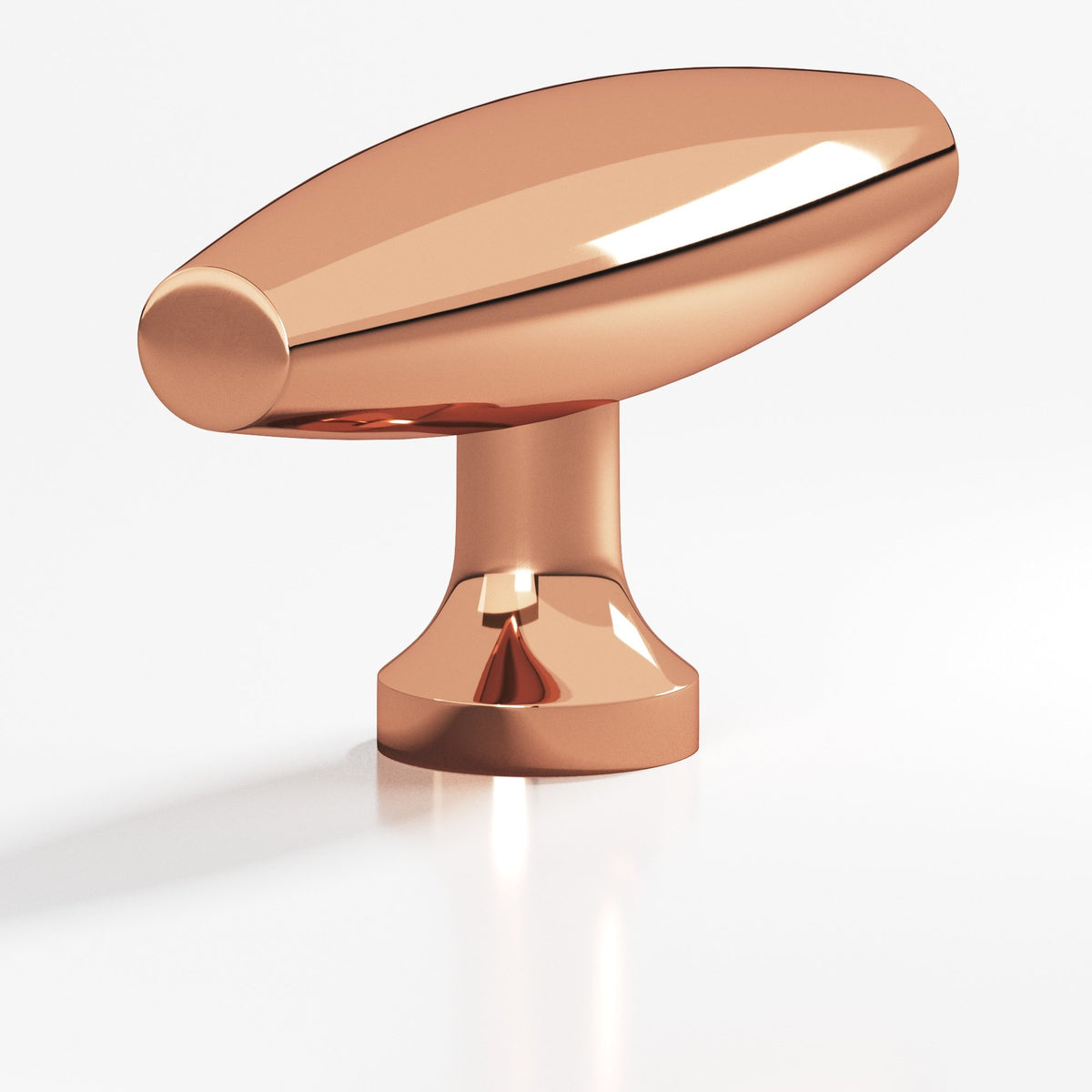 Colonial Bronze 291 Cigar T-Knob, 2 in - Polished Copper