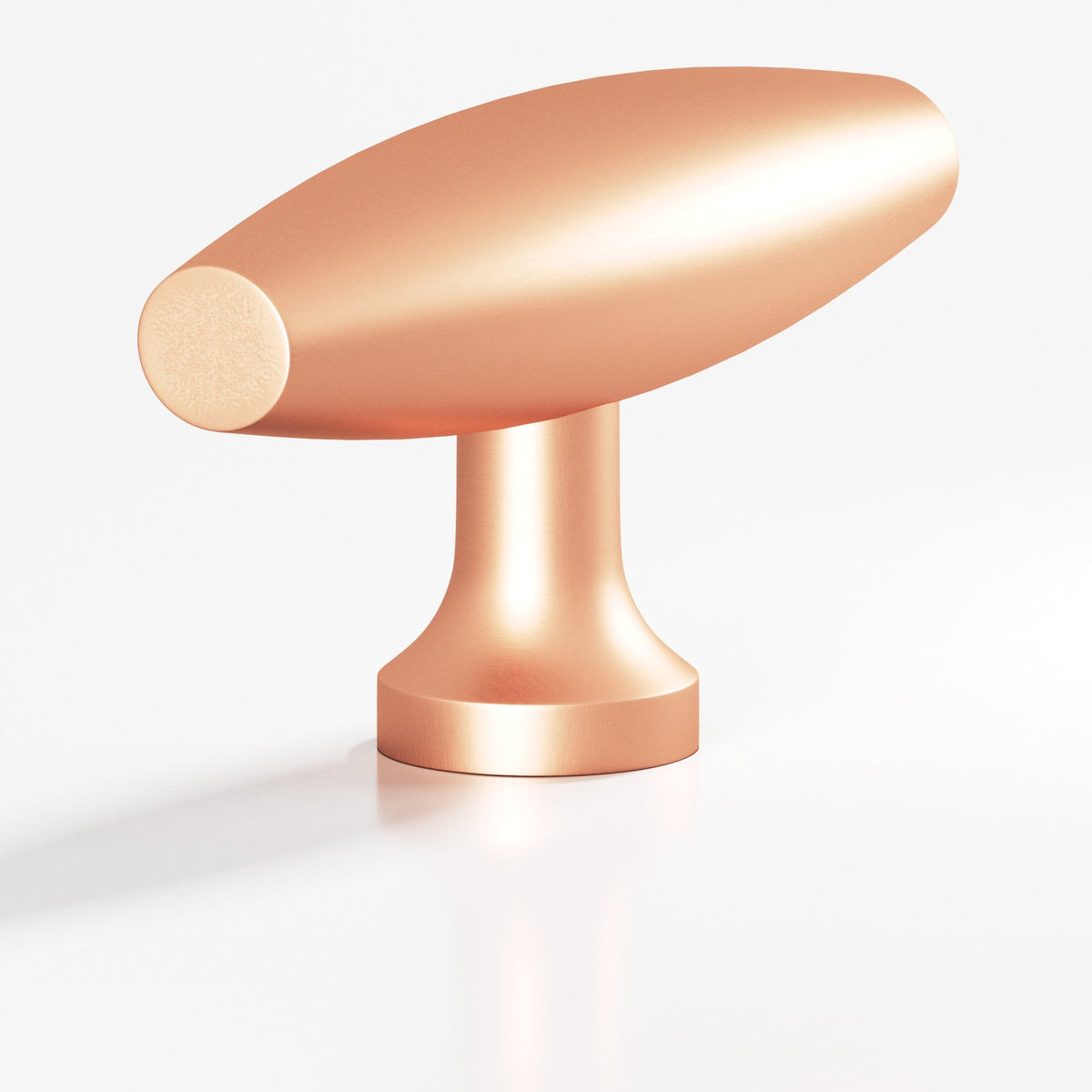 Colonial Bronze 291 Cigar T-Knob, 2 in - Matte Satin Copper