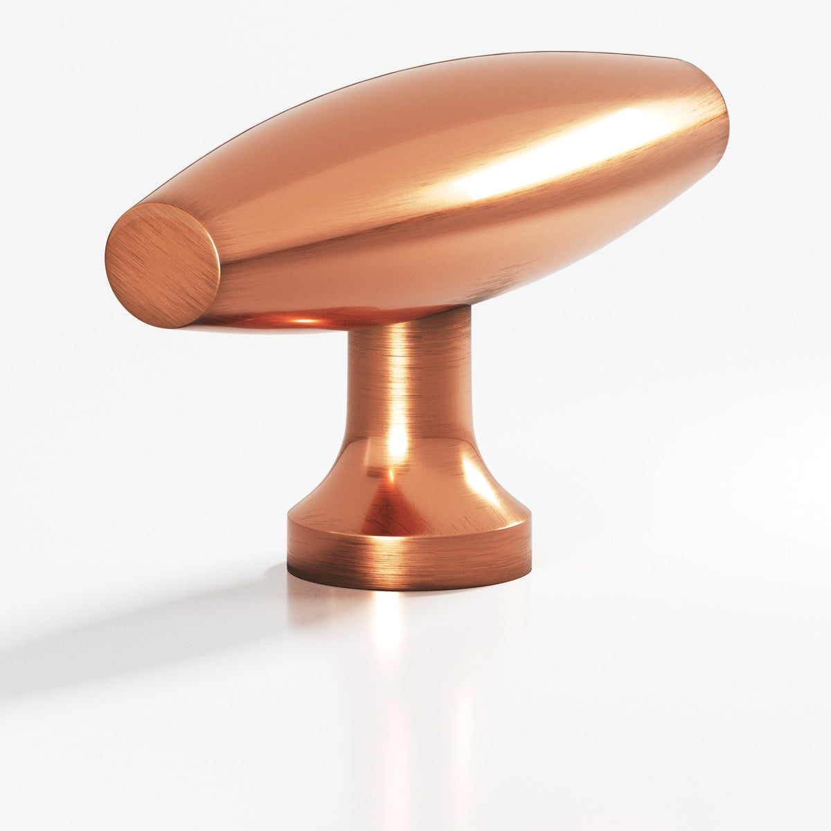 Colonial Bronze 291 Cigar T-Knob, 2 in - Antique Copper