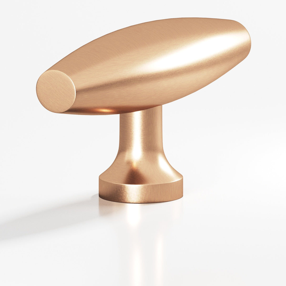 Colonial Bronze 291 Cigar T-Knob, 2 in - Satin Bronze