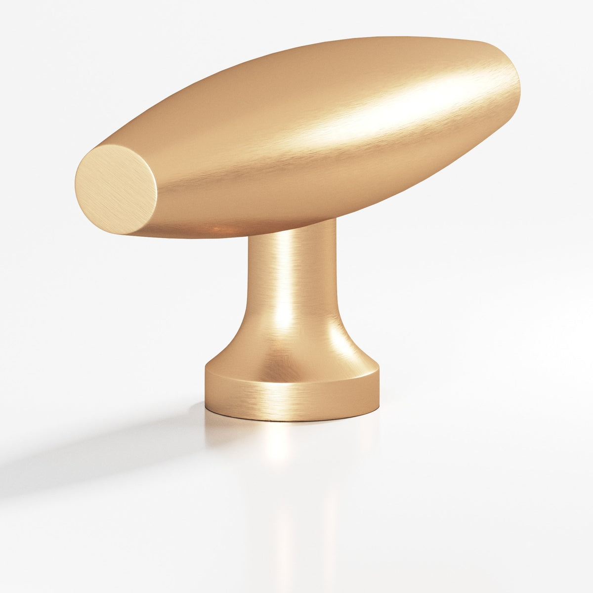 Colonial Bronze 291 Cigar T-Knob, 2 in - Matte Satin Bronze