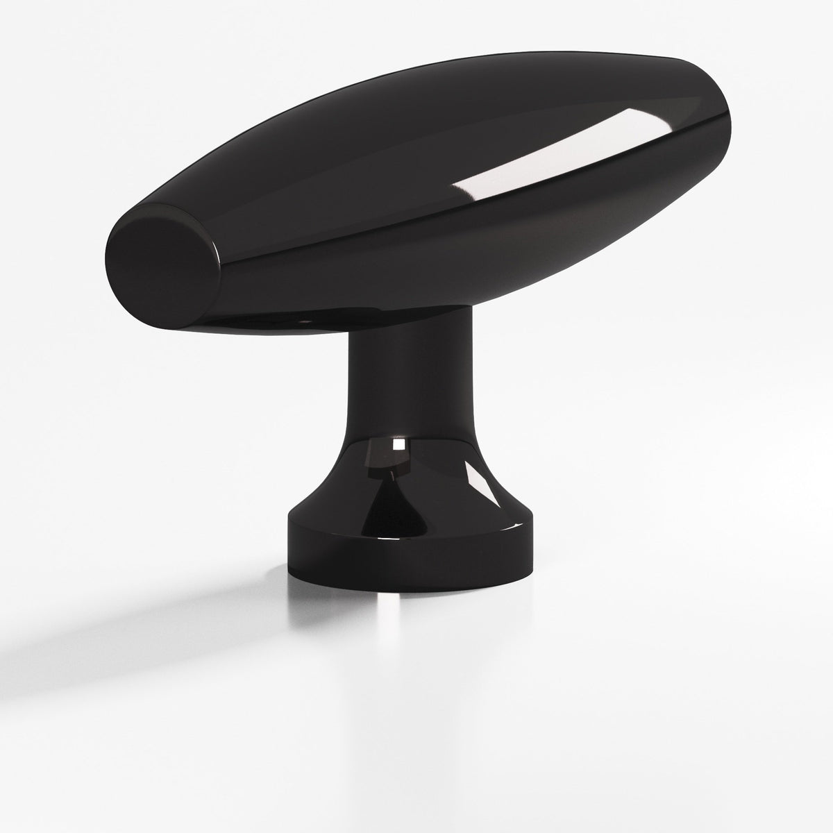 Colonial Bronze 291 Cigar T-Knob, 2 in - Satin Black