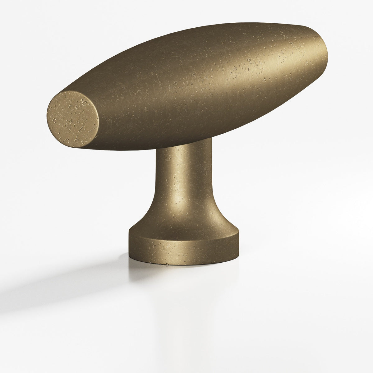 Colonial Bronze 291 Cigar T-Knob, 2 in - Distressed Oil Rubbed Bronze