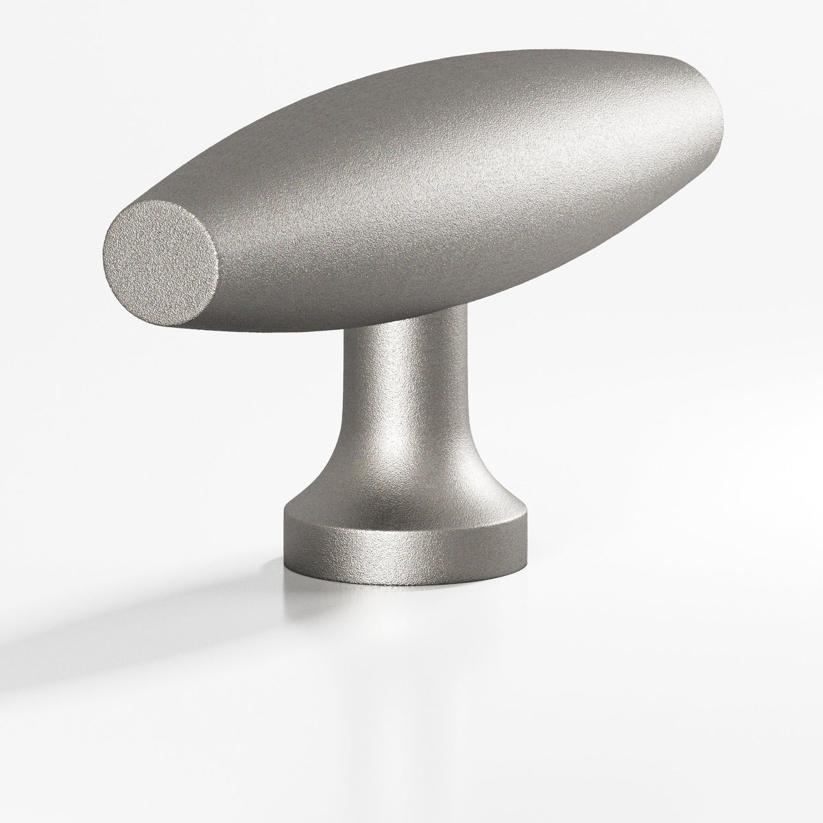 Colonial Bronze 291 Cigar T-Knob, 2 in - Frost Nickel™