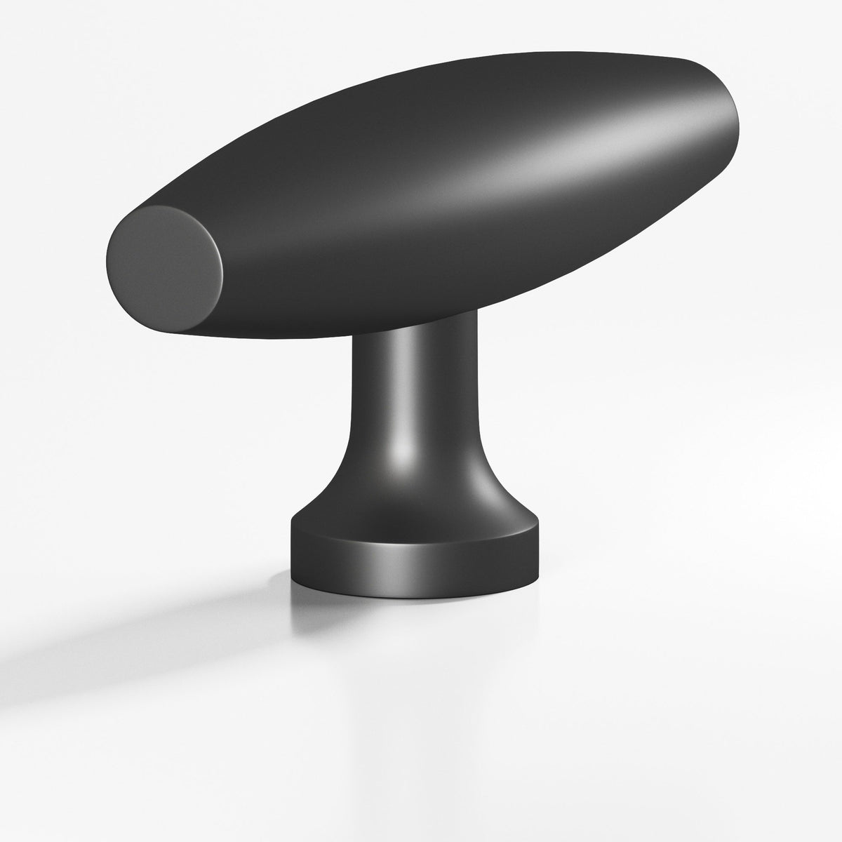 Colonial Bronze 291 Cigar T-Knob, 2 in - Matte Graphite