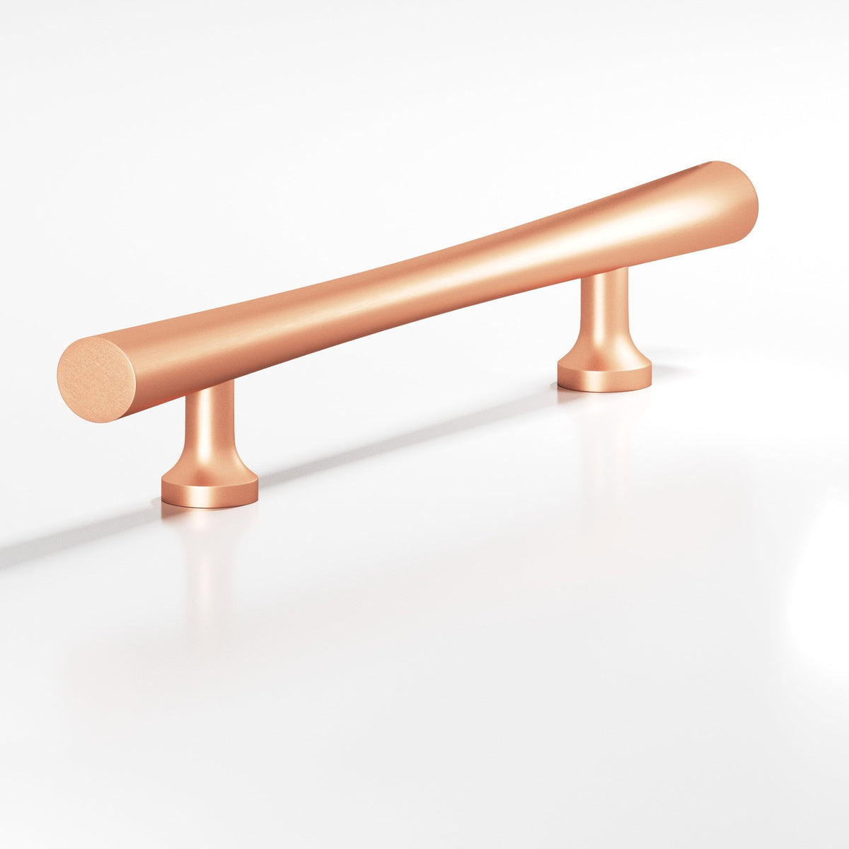 Colonial Bronze 292 Hourglass Pull with Flared Posts, 3/4 in Diameter - Matte Satin Copper