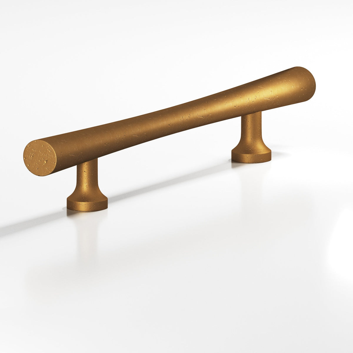 Colonial Bronze 292 Hourglass Pull with Flared Posts, 3/4 in Diameter - Distressed Light Statuary Bronze