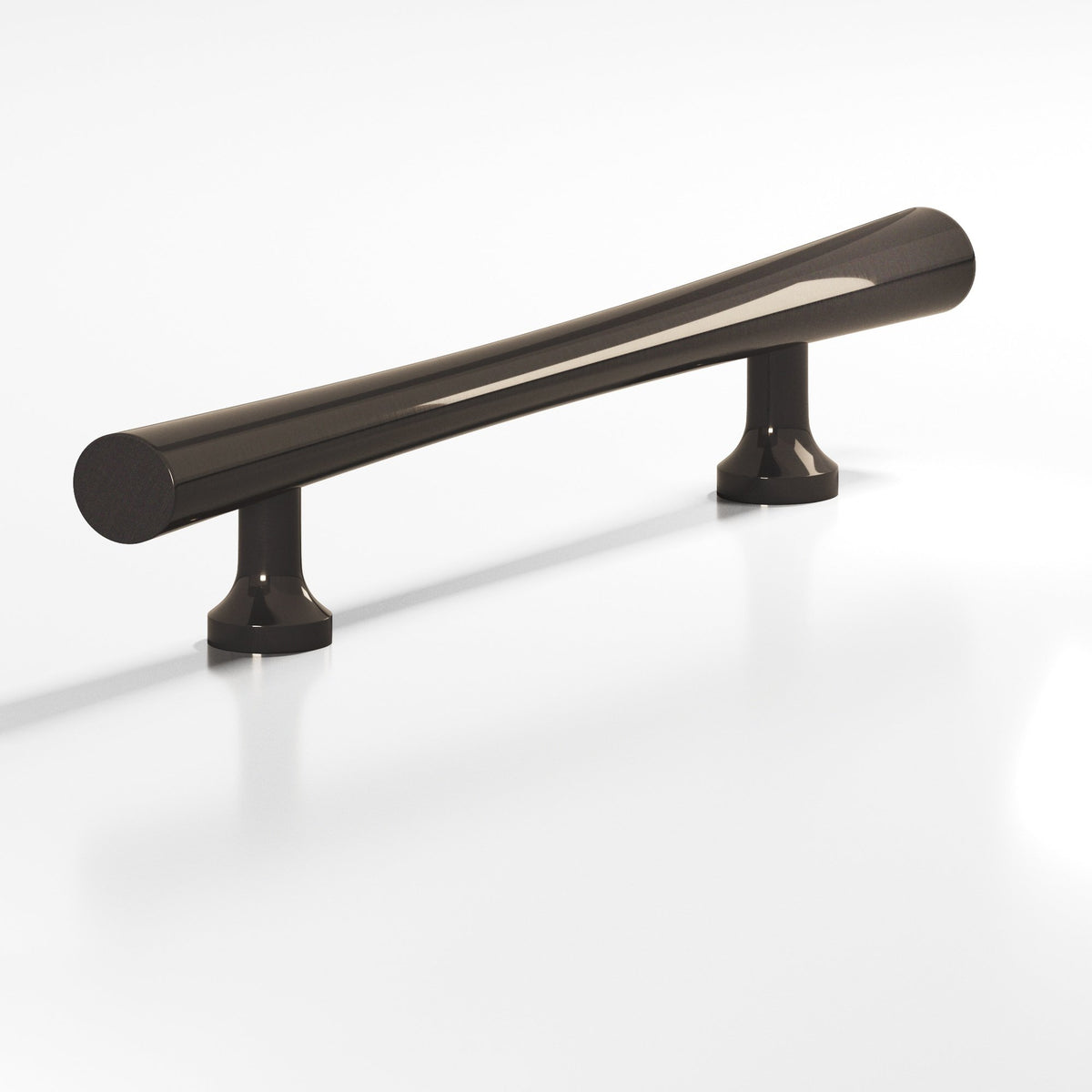 Colonial Bronze 292 Hourglass Pull with Flared Posts, 3/4 in Diameter - Dark Statuary Bronze