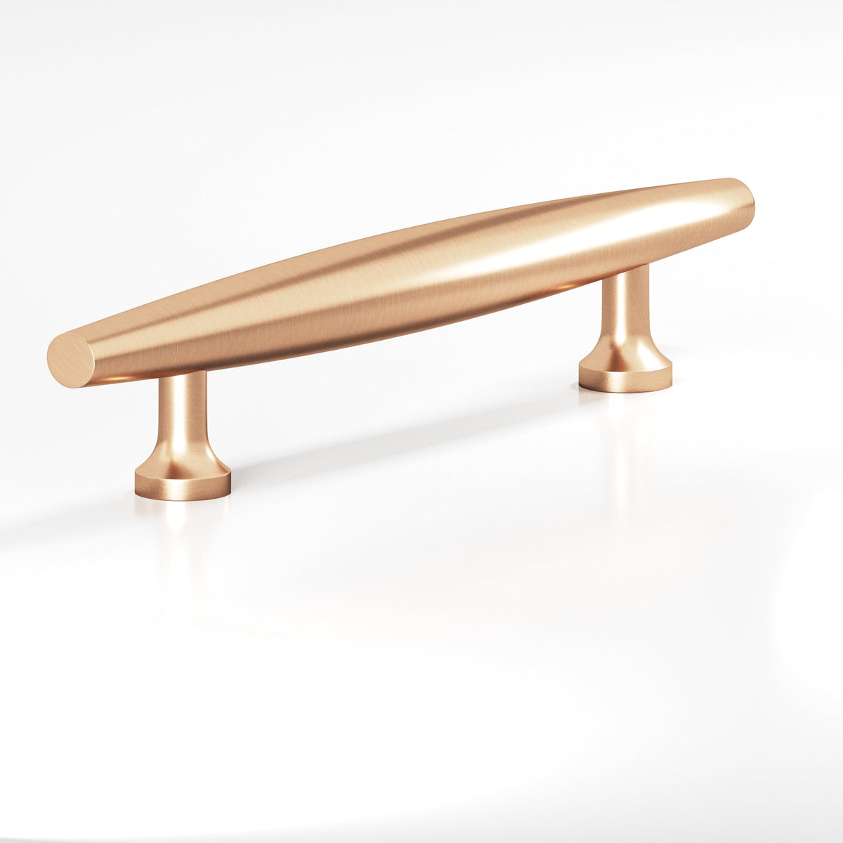 Colonial Bronze 293 Cigar Pull with Flared Posts, 3/4 in Diameter - Satin Bronze