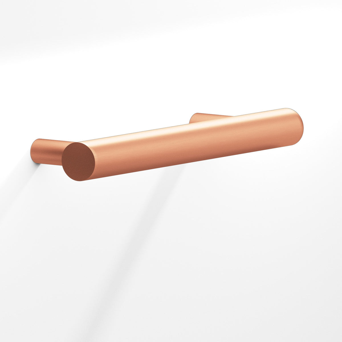 Colonial Bronze 300 Round Pull with Tapered Posts, 1/2 in Diameter - Matte Satin Copper