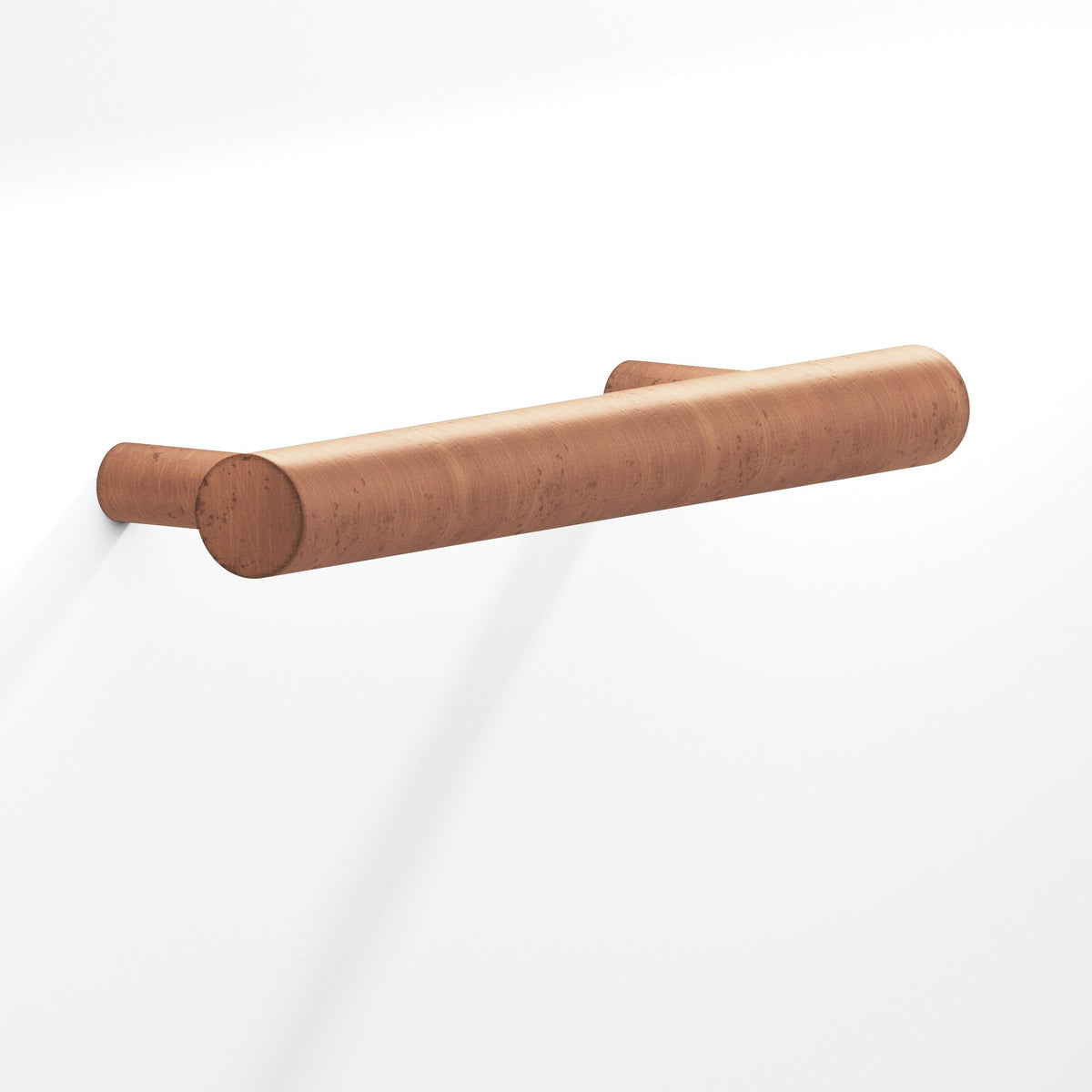 Colonial Bronze 300 Round Pull with Tapered Posts, 1/2 in Diameter - Distressed Antique Copper