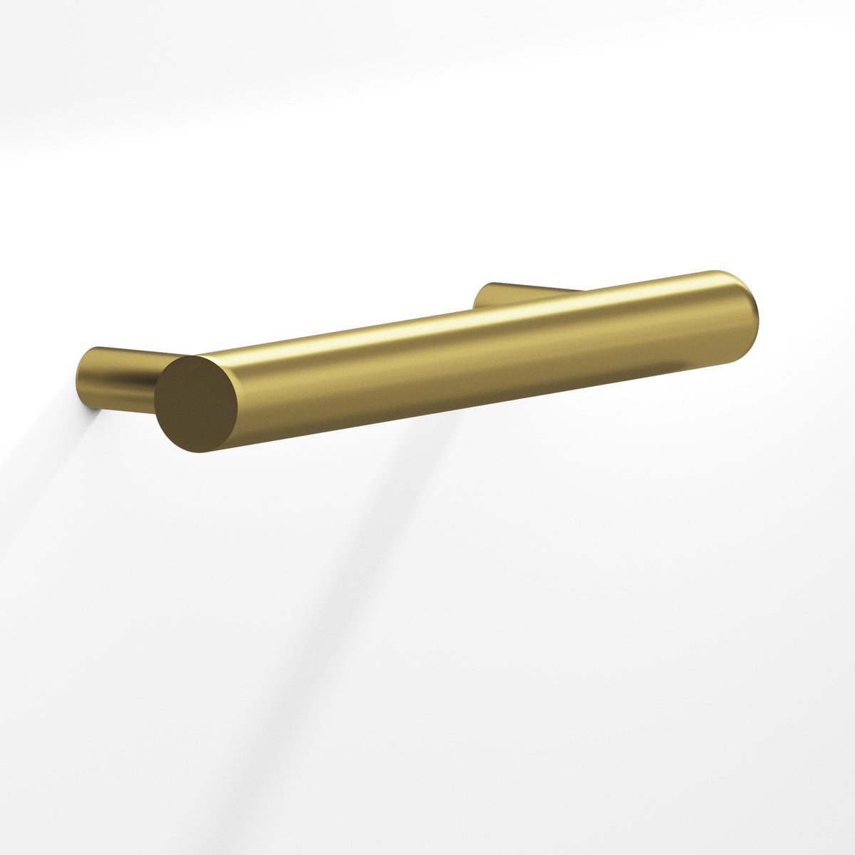 Colonial Bronze 300 Round Pull with Tapered Posts, 1/2 in Diameter - Satin Brass