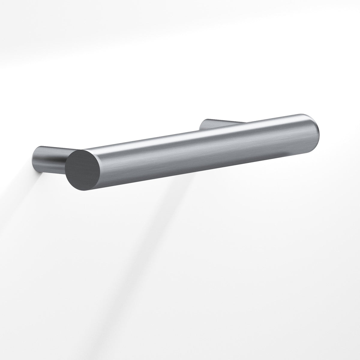 Colonial Bronze 300 Round Pull with Tapered Posts, 1/2 in Diameter - Satin Chrome