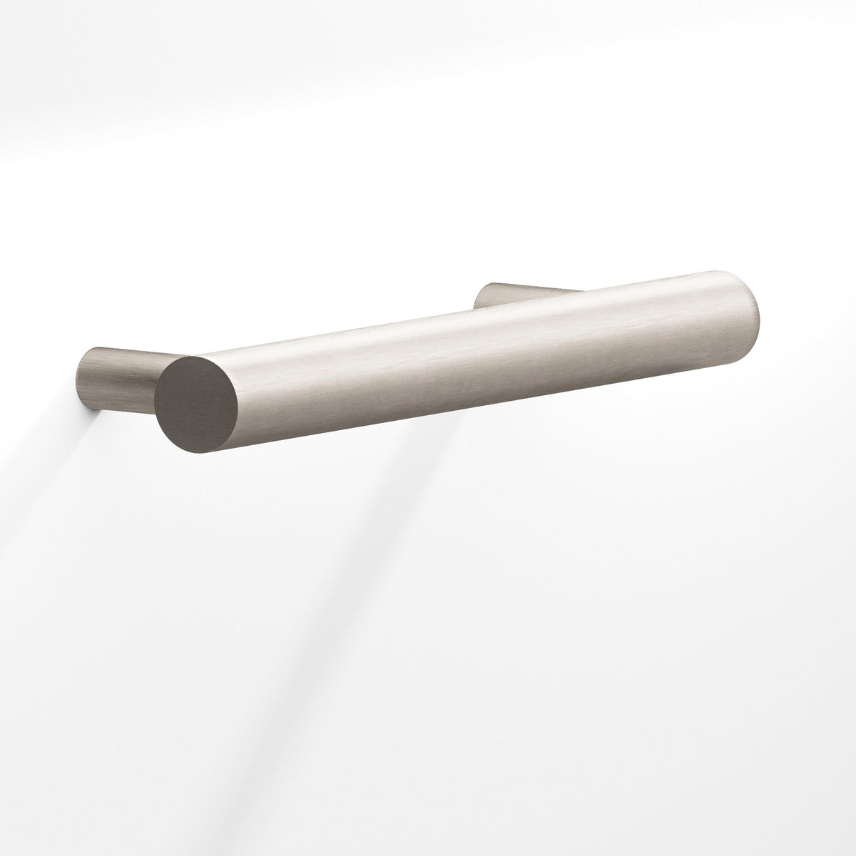 Colonial Bronze 300 Round Pull with Tapered Posts, 1/2 in Diameter - Matte Satin Nickel