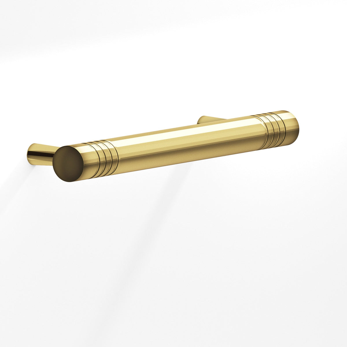 Colonial Bronze 304 Grooved Round Pull with Tapered Posts, 1/2 in Diameter - Antique Bronze