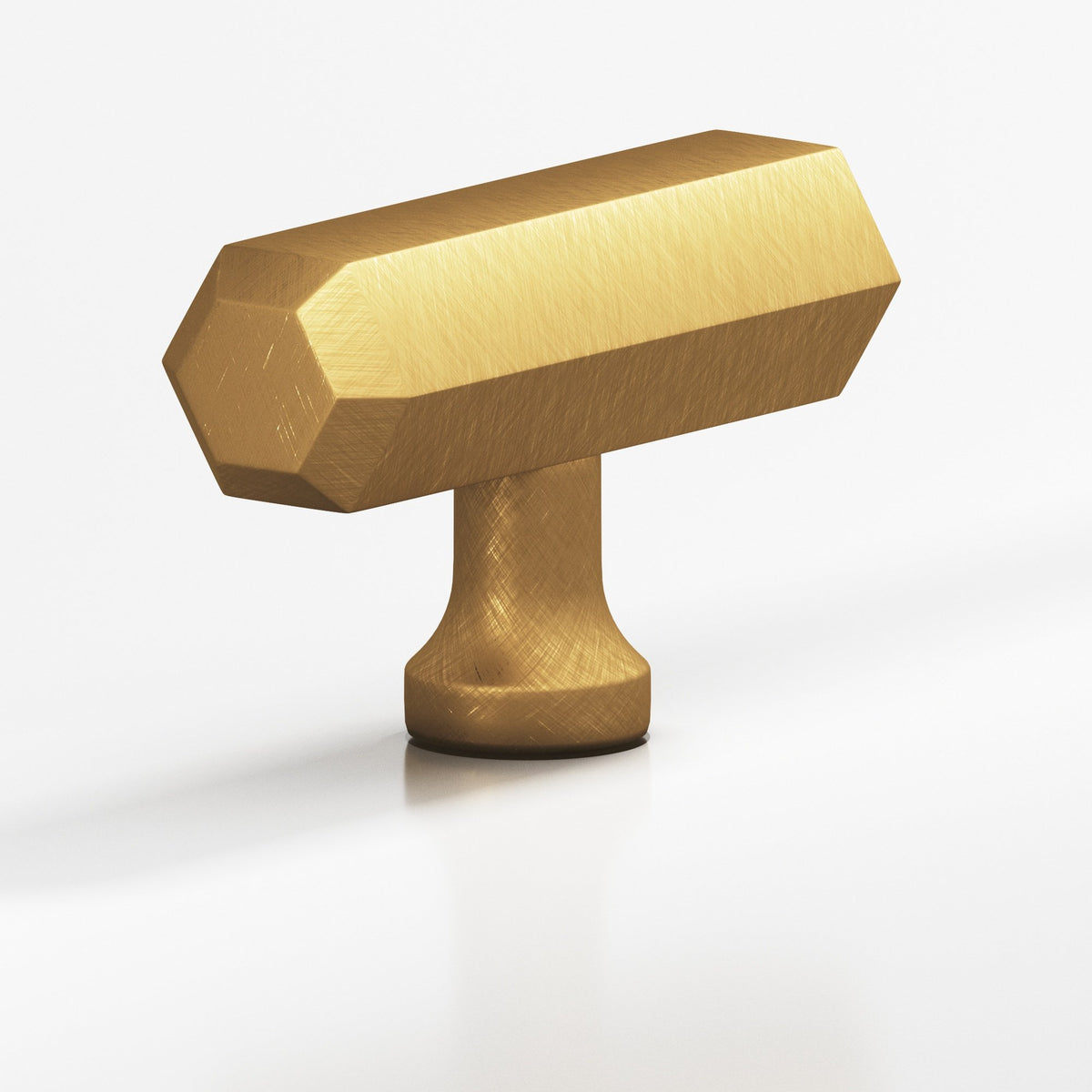 Colonial Bronze 320 Hexagonal T-Knob, 2 in