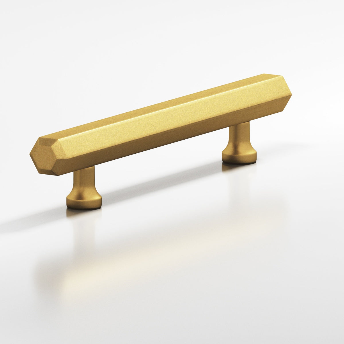 Colonial Bronze 321 Hexagonal Pull with Flared Posts, 9/16 in Diameter - Frost Brass™