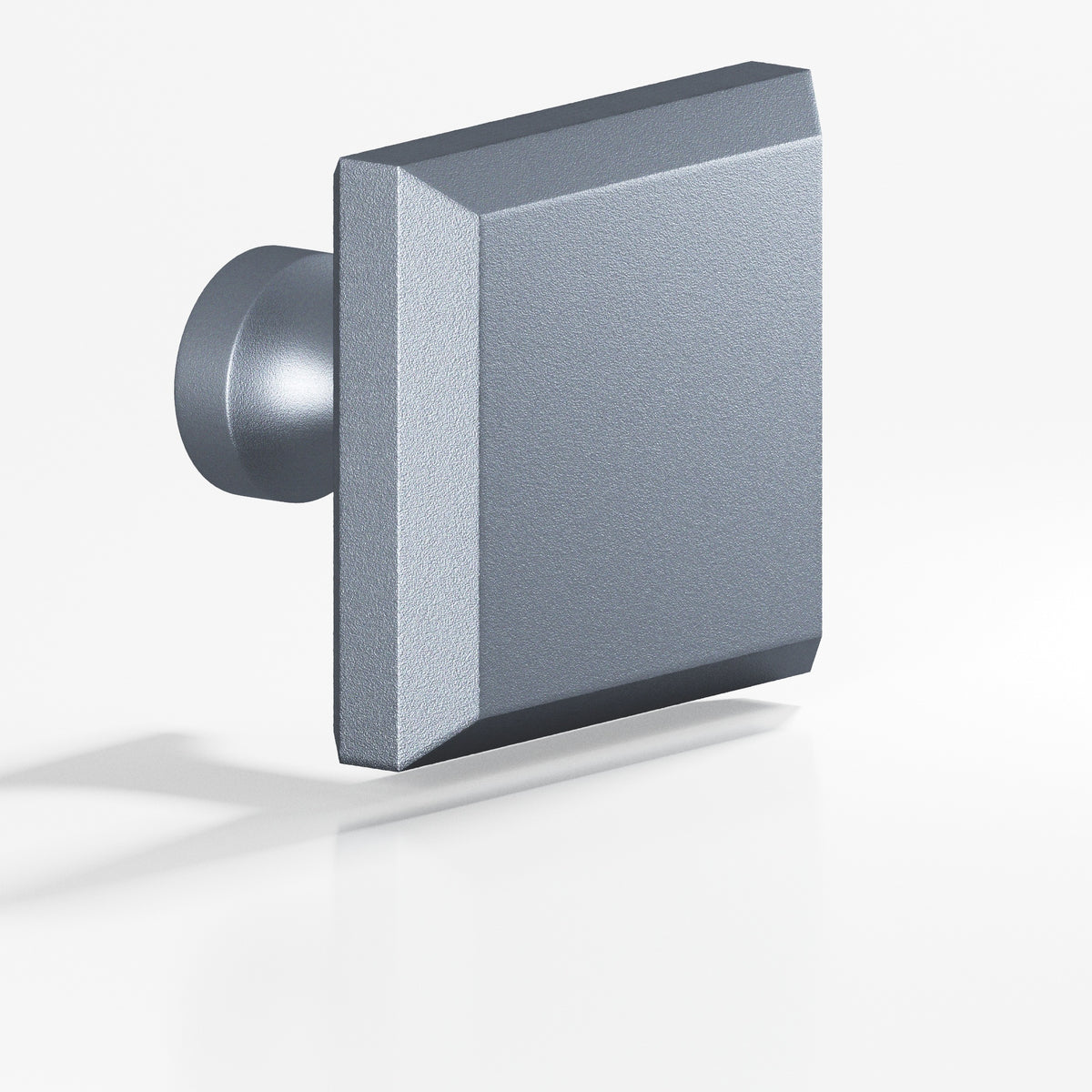Colonial Bronze 526 Square Beveled Knob with Flared Post, 1-1/4 in - Frost Chrome™